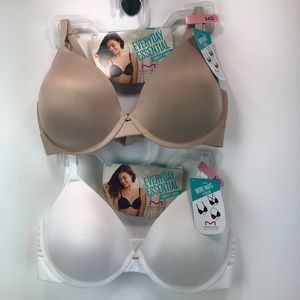 Maidenform Everyday Essential Bra SN9100 Lot of 2